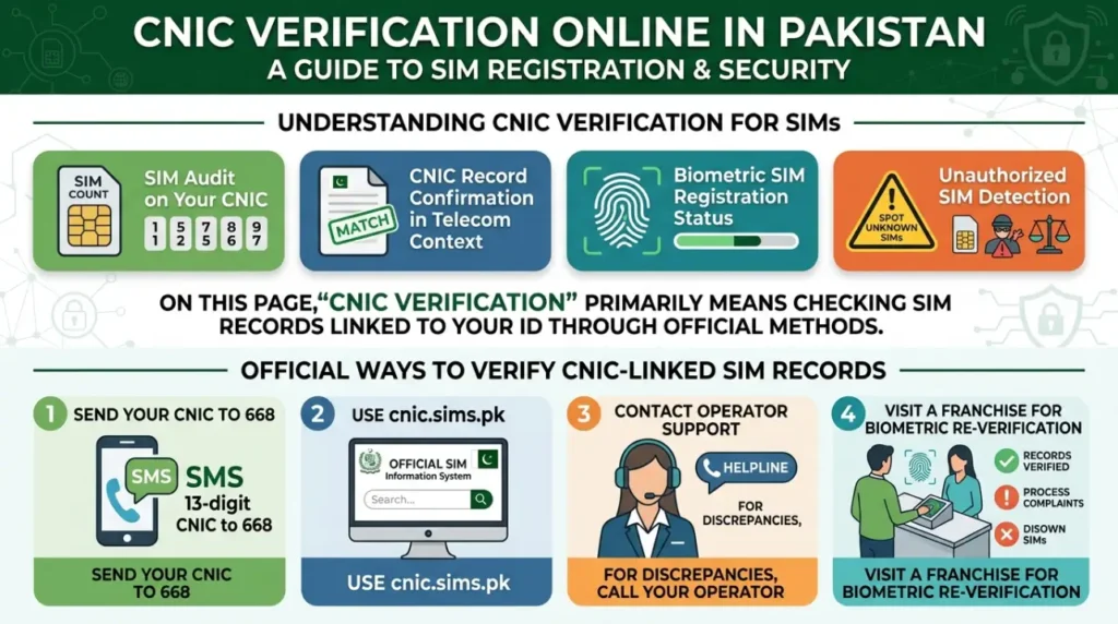 Live Tracker official method to check SIMs registered on CNIC