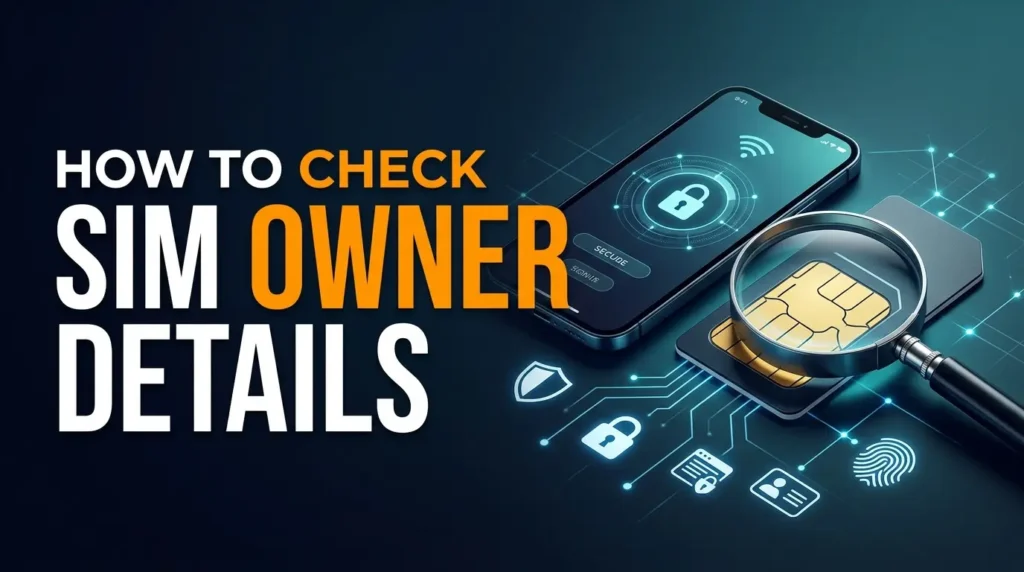 How to Check SIM Owner Details using a smartphone and secure verification process
