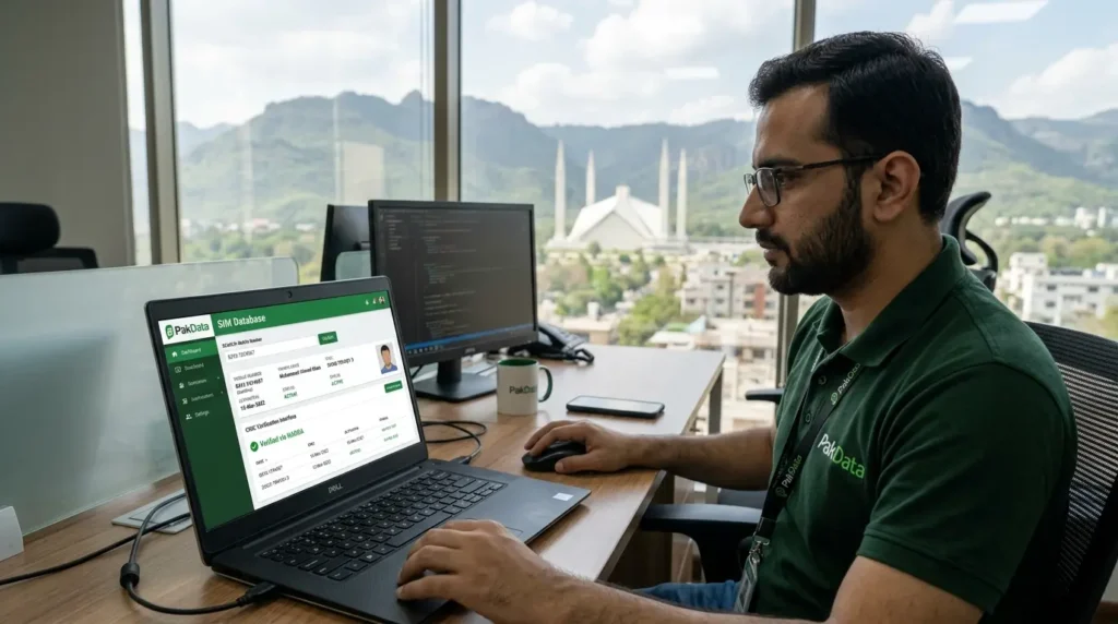 NADRA Database check using Live Tracker Pakistan tool