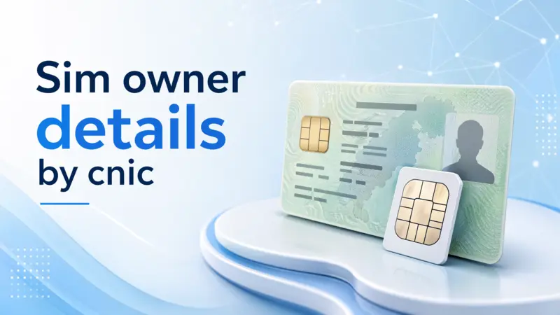 Sim owner details by cnic