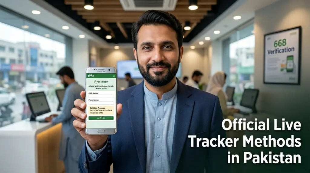Live Tracker secure SIM registration check system